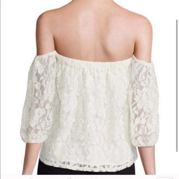 Ella moss lace off the shoulder top - Picture 3 of 5